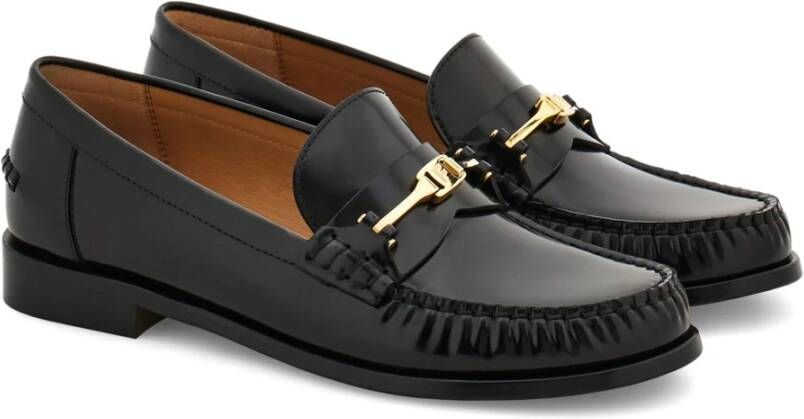 Salvatore Ferragamo Nero Harry Stijlvolle Zwarte Schoenen Black Dames