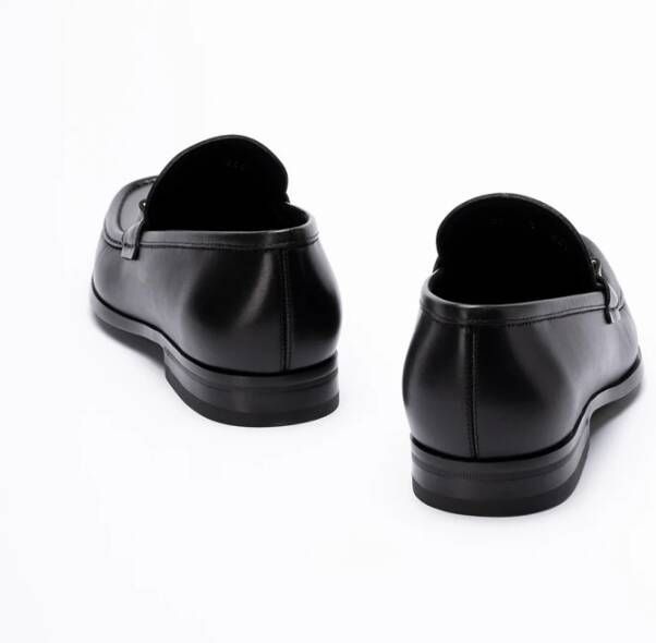 Salvatore Ferragamo Klassieke Nero Loafers Black Heren