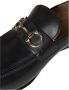 Salvatore Ferragamo GIN Loafers Stijlvolle Platte Schoenen voor Heren Black Heren - Thumbnail 5