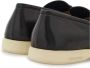 Salvatore Ferragamo Platte Kalfsleren Schoenen Amandel Teen Black Heren - Thumbnail 9