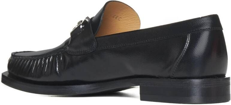 Salvatore Ferragamo Platte Schoenen Fort Stijl Black Heren