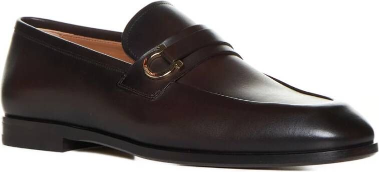 Salvatore Ferragamo Platte schoenen voor vrouwen Brown Heren