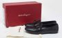 Salvatore Ferragamo Pre-owned Canvas flats Black Dames - Thumbnail 9