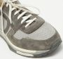 Salvatore Ferragamo Pre-owned Canvas sneakers Gray Heren - Thumbnail 6