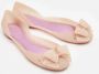 Salvatore Ferragamo Pre-owned Fabric flats Beige Dames - Thumbnail 4