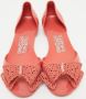 Salvatore Ferragamo Pre-owned Fabric flats Pink Dames - Thumbnail 3