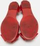 Salvatore Ferragamo Pre-owned Fabric flats Red Dames - Thumbnail 6