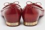 Salvatore Ferragamo Pre-owned Fabric flats Red Dames - Thumbnail 5