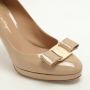 Salvatore Ferragamo Pre-owned Fabric heels Beige Dames - Thumbnail 5