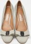 Salvatore Ferragamo Pre-owned Fabric heels Gray Dames - Thumbnail 2