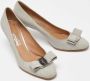 Salvatore Ferragamo Pre-owned Fabric heels Gray Dames - Thumbnail 3