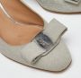 Salvatore Ferragamo Pre-owned Fabric heels Gray Dames - Thumbnail 6