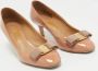 Salvatore Ferragamo Pre-owned Fabric heels Pink Dames - Thumbnail 2