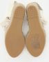 Salvatore Ferragamo Pre-owned Fabric sandals Beige Dames - Thumbnail 6