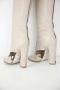 Salvatore Ferragamo Pre-owned Leather boots Beige Dames - Thumbnail 2