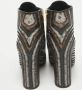 Salvatore Ferragamo Pre-owned Leather boots Brown Dames - Thumbnail 4