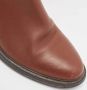 Salvatore Ferragamo Pre-owned Leather boots Brown Dames - Thumbnail 6