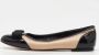 Salvatore Ferragamo Pre-owned Leather flats Beige Dames - Thumbnail 2