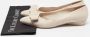 Salvatore Ferragamo Pre-owned Leather flats Beige Dames - Thumbnail 8