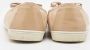 Salvatore Ferragamo Pre-owned Leather flats Beige Dames - Thumbnail 3