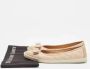 Salvatore Ferragamo Pre-owned Leather flats Beige Dames - Thumbnail 7