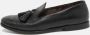 Salvatore Ferragamo Pre-owned Leather flats Black Dames - Thumbnail 2