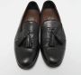 Salvatore Ferragamo Pre-owned Leather flats Black Dames - Thumbnail 3