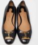 Salvatore Ferragamo Pre-owned Leather flats Black Dames - Thumbnail 3