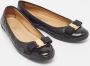 Salvatore Ferragamo Pre-owned Leather flats Black Dames - Thumbnail 4