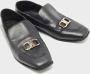 Salvatore Ferragamo Pre-owned Leather flats Black Dames - Thumbnail 4