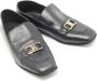 Salvatore Ferragamo Pre-owned Leather flats Black Dames - Thumbnail 5