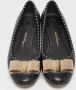 Salvatore Ferragamo Pre-owned Leather flats Black Dames - Thumbnail 2