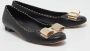 Salvatore Ferragamo Pre-owned Leather flats Black Dames - Thumbnail 3