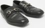 Salvatore Ferragamo Pre-owned Leather flats Black Heren - Thumbnail 4