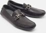 Salvatore Ferragamo Pre-owned Leather flats Black Heren - Thumbnail 4