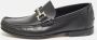 Salvatore Ferragamo Pre-owned Leather flats Black Heren - Thumbnail 2