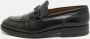 Salvatore Ferragamo Pre-owned Leather flats Black Heren - Thumbnail 2