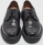 Salvatore Ferragamo Pre-owned Leather flats Black Heren - Thumbnail 3