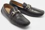 Salvatore Ferragamo Pre-owned Leather flats Black Heren - Thumbnail 4