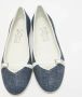 Salvatore Ferragamo Pre-owned Leather flats Blue Dames - Thumbnail 3