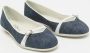 Salvatore Ferragamo Pre-owned Leather flats Blue Dames - Thumbnail 4