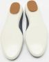 Salvatore Ferragamo Pre-owned Leather flats Blue Dames - Thumbnail 6