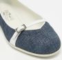 Salvatore Ferragamo Pre-owned Leather flats Blue Dames - Thumbnail 7