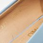 Salvatore Ferragamo Pre-owned Leather flats Blue Dames - Thumbnail 9