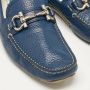 Salvatore Ferragamo Pre-owned Leather flats Blue Heren - Thumbnail 7