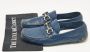 Salvatore Ferragamo Pre-owned Leather flats Blue Heren - Thumbnail 9