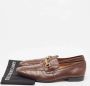 Salvatore Ferragamo Pre-owned Leather flats Brown Dames - Thumbnail 9