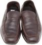 Salvatore Ferragamo Pre-owned Leather flats Brown Dames - Thumbnail 2