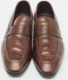 Salvatore Ferragamo Pre-owned Leather flats Brown Heren - Thumbnail 3