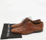 Salvatore Ferragamo Pre-owned Leather flats Brown Heren - Thumbnail 8